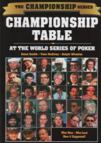 CHAMPIONSHIP TABLE: AT THE WORLD SERIES OF POKER