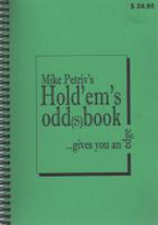 HOLDEMS ODD(S) BOOK...GIVES YOU AN EDGE