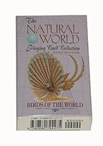NATURAL WORLD BIRDS CARDS Plastic playing cards, plastic poker playing cards, low vision cards, large print cards, jumbo index cards, paper cards, professional poker cards, used casino cards, Tally Ho cards, Tally Ho Viper cards, used Strip casino cards, Kem cards, Kem poker cards, Kem bridge cards, Kem jumbo cards, Kem standard index cards, Kem narrow jumbo cards, Kem Jacquard playing cards, bicycle cards, Theory 11 cards, Ellusionist playing cards, fantasy playing cards, nature playing cards, Copag plastic cards, poker cards, bridge cards, casino cards, playing cards, collector cards, tarot cards, magic cards, sports cards, Bee playing cards, Congress cards, Aviator playing cards, collectible card tins, Marilyn Monroe playing cards, Elvis playing cards, magician c
