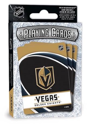 VEGAS GOLDEN KNIGHTS PLAYING CARDS 