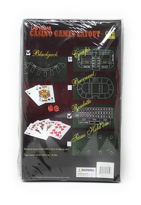 Blackjack/roulette home style felt layout  - LV705R