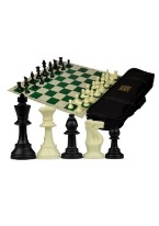 TOURNAMENT CHESS SET IN TRAVEL BAG 