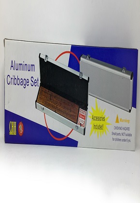 Aluminum Cribbage Set  