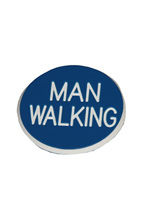 1.25 INCH BLUE MAN WALKING 