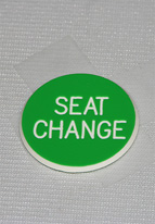 1.25 INCH GREEN SEAT CHANGE 