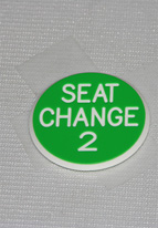 1.25 INCH GREEN SEAT CHANGE 2 