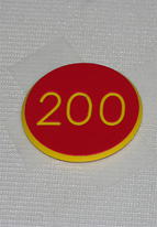 1.25 INCH RED 200 