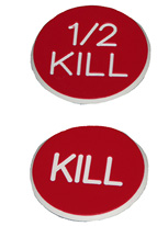 1.25 INCH RED KILL - 1/2 KILL 