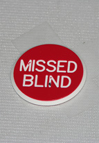 1.25 INCH RED MISSED BLIND 
