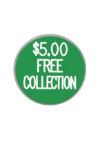 1.25 INCH $5.00 FREE COLLECTION GREEN/WHITE 