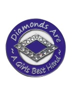 DIAMONDS ARE A GIRLS BEST FRIEND GUARD