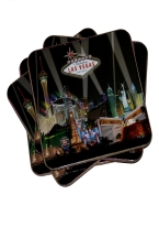 Las Vegas Strip Spotlight Coasters souvenirs, las vegas, strip, lv strip, coasters, coaster