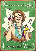 SCHONBERG - WINE IMPROVED Dogs Playing Poker, Batman, Bettie Page, Marilyn Monroe, Elvis, Indian Motorcycles, Three Stooges, Marvel, Superman, Spiderman, Iron Man, Captain America, Phillips 66, Farmall, Don?t Tread on Me, Ducks Unlimited, Louisville Slugger, Dukes of Hazard, Flintstone?s. Cowboy by Choice, Cowgirl by Choice, I Love Lucy, Moon Pie, Winchester Rifles, Colt 45, Budweiser, Vince Lombardi, Fender Stratocaster, Ford, Chevy, Mustang, Remington, Jack Daniels, Smith & Wesson, Wizard of Oz, Schonberg, Coke, Coca Cola, Budweiser, Jim Beam, Route 66, Corvette, Ford, I Love Lucy