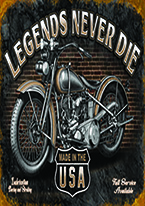 LEGENDS - NEVER DIE Dogs Playing Poker, Batman, Bettie Page, Marilyn Monroe, Elvis, Indian Motorcycles, Three Stooges, Marvel, Superman, Spiderman, Iron Man, Captain America, Phillips 66, Farmall, Don?t Tread on Me, Ducks Unlimited, Louisville Slugger, Dukes of Hazard, Flintstone?s. Cowboy by Choice, Cowgirl by Choice, I Love Lucy, Moon Pie, Winchester Rifles, Colt 45, Budweiser, Vince Lombardi, Fender Stratocaster, Ford, Chevy, Mustang, Remington, Jack Daniels, Smith & Wesson, Wizard of Oz, Schonberg, Coke, Coca Cola, Budweiser, Jim Beam, Route 66, Corvette, Ford, I Love Lucy