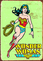 WONDER WOMAN RETRO Dogs Playing Poker, Batman, Bettie Page, Marilyn Monroe, Elvis, Indian Motorcycles, Three Stooges, Marvel, Superman, Spiderman, Iron Man, Captain America, Phillips 66, Farmall, Don?t Tread on Me, Ducks Unlimited, Louisville Slugger, Dukes of Hazard, Flintstone?s. Cowboy by Choice, Cowgirl by Choice, I Love Lucy, Moon Pie, Winchester Rifles, Colt 45, Budweiser, Vince Lombardi, Fender Stratocaster, Ford, Chevy, Mustang, Remington, Jack Daniels, Smith & Wesson, Wizard of Oz, Schonberg, Coke, Coca Cola, Budweiser, Jim Beam, Route 66, Corvette, Ford, I Love Lucy