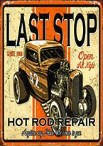 LAST STOP RODS Dogs Playing Poker, Batman, Bettie Page, Marilyn Monroe, Elvis, Indian Motorcycles, Three Stooges, Marvel, Superman, Spiderman, Iron Man, Captain America, Phillips 66, Farmall, Don?t Tread on Me, Ducks Unlimited, Louisville Slugger, Dukes of Hazard, Flintstone?s. Cowboy by Choice, Cowgirl by Choice, I Love Lucy, Moon Pie, Winchester Rifles, Colt 45, Budweiser, Vince Lombardi, Fender Stratocaster, Ford, Chevy, Mustang, Remington, Jack Daniels, Smith & Wesson, Wizard of Oz, Schonberg, Coke, Coca Cola, Budweiser, Jim Beam, Route 66, Corvette, Ford, I Love Lucy