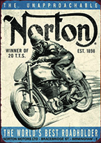 NORTON - WINNER Dogs Playing Poker, Batman, Bettie Page, Marilyn Monroe, Elvis, Indian Motorcycles, Three Stooges, Marvel, Superman, Spiderman, Iron Man, Captain America, Phillips 66, Farmall, Don?t Tread on Me, Ducks Unlimited, Louisville Slugger, Dukes of Hazard, Flintstone?s. Cowboy by Choice, Cowgirl by Choice, I Love Lucy, Moon Pie, Winchester Rifles, Colt 45, Budweiser, Vince Lombardi, Fender Stratocaster, Ford, Chevy, Mustang, Remington, Jack Daniels, Smith & Wesson, Wizard of Oz, Schonberg, Coke, Coca Cola, Budweiser, Jim Beam, Route 66, Corvette, Ford, I Love Lucy