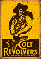 COLT - WORLDS RIGHT ARM Dogs Playing Poker, Batman, Bettie Page, Marilyn Monroe, Elvis, Indian Motorcycles, Three Stooges, Marvel, Superman, Spiderman, Iron Man, Captain America, Phillips 66, Farmall, Don?t Tread on Me, Ducks Unlimited, Louisville Slugger, Dukes of Hazard, Flintstone?s. Cowboy by Choice, Cowgirl by Choice, I Love Lucy, Moon Pie, Winchester Rifles, Colt 45, Budweiser, Vince Lombardi, Fender Stratocaster, Ford, Chevy, Mustang, Remington, Jack Daniels, Smith & Wesson, Wizard of Oz, Schonberg, Coke, Coca Cola, Budweiser, Jim Beam, Route 66, Corvette, Ford, I Love Lucy